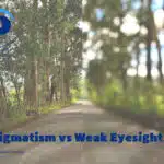 تفاوت آستیگمات و ضعیفی چشم