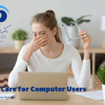مراقبت از چشم هنگام کار با کامپیوتر یا مطالعه